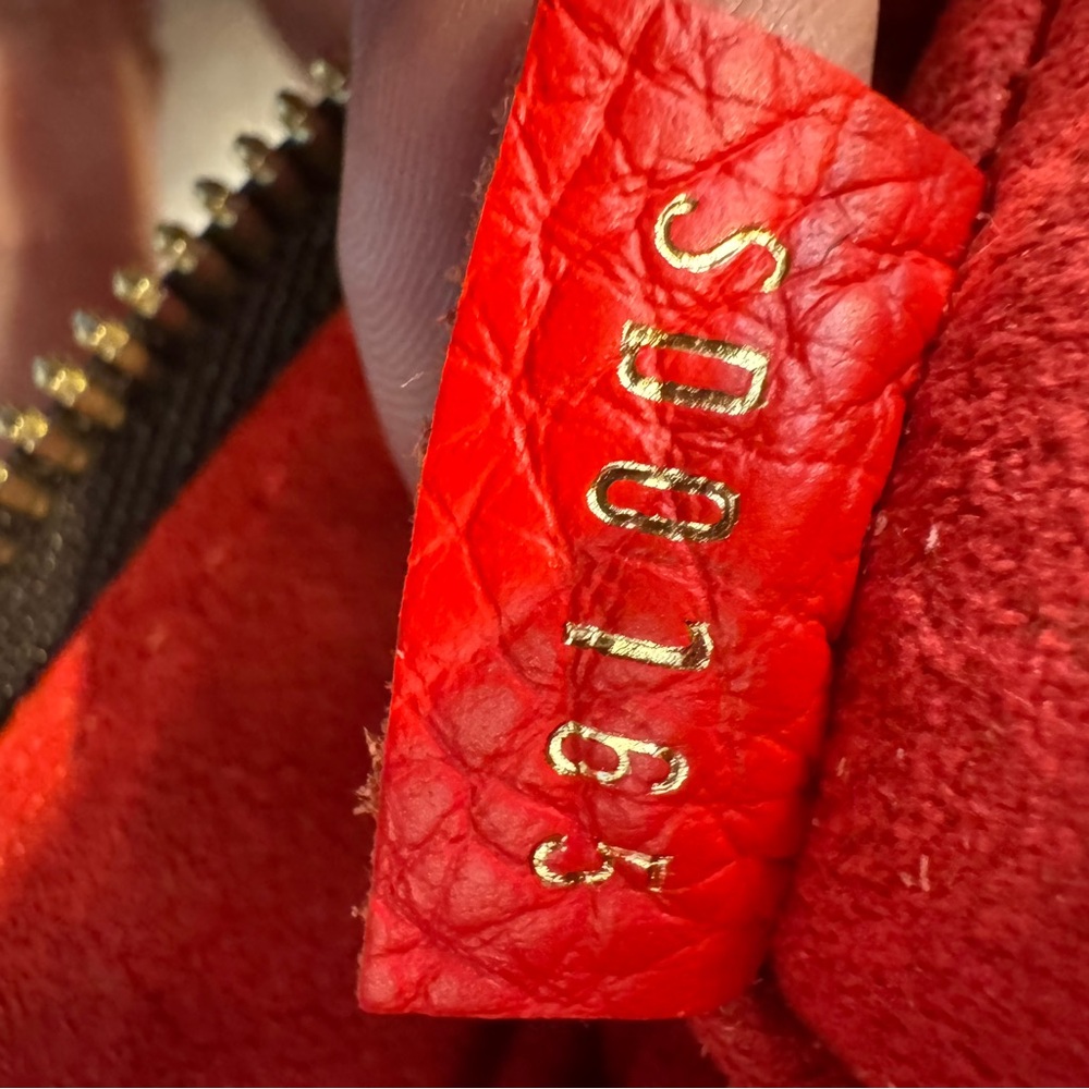 📌SOLD📌 Authentic Louis Vuitton Estella Coquelico NM bag - Picture 15 of 17